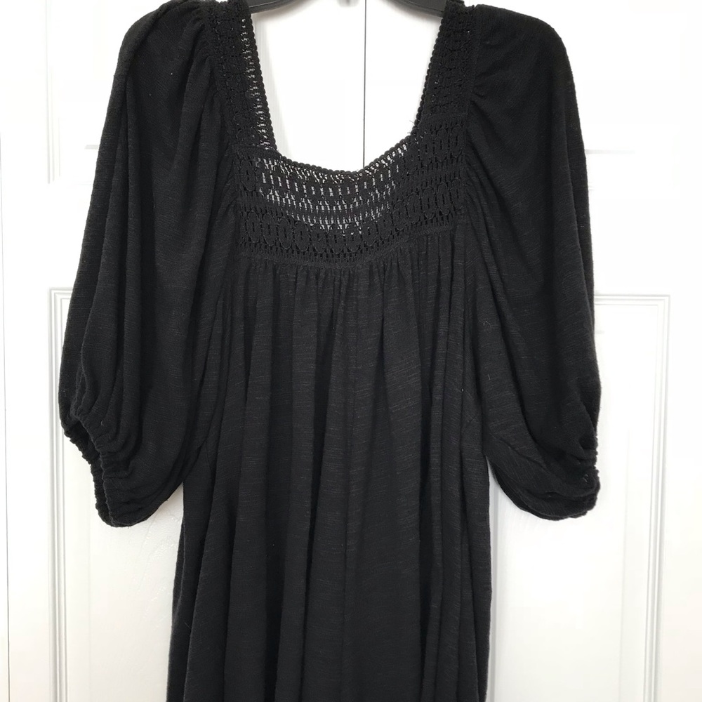 Free People Dancing in the Waves Crochet Romper